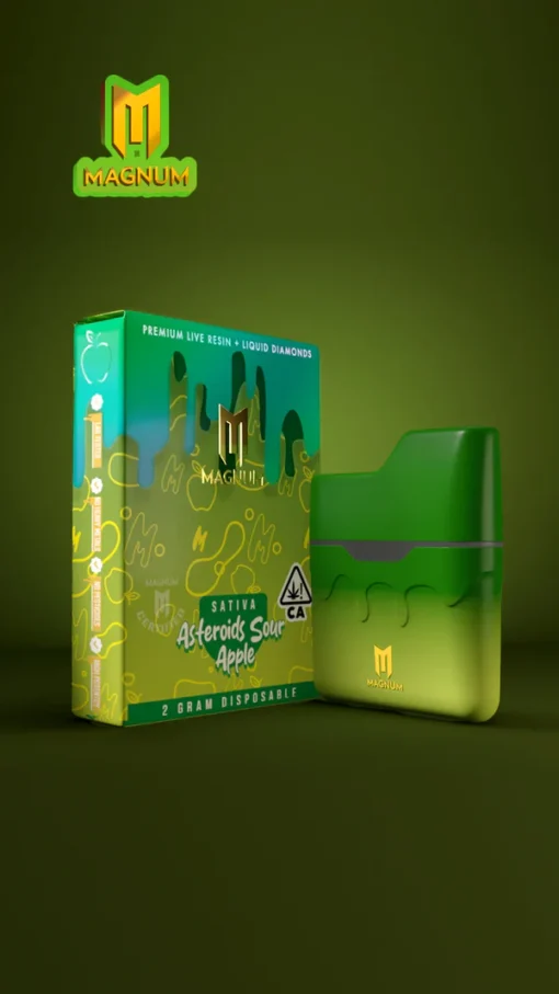 Magnum Disposable Vape Asteroid Sour Apple